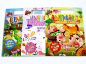 A4 carry colour and activity books - 3asstd*