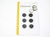 Pkt 6, CR2025 batteries*