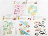 Tropical craft stickers - 5asstd*