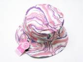 Polyester tie dye reversible  bucket hat. (3-6/7-10)