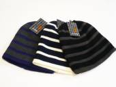 Childs striped beanie hat
(6-9 10-13) - 3/cols.