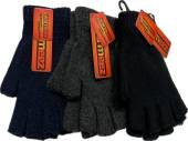 Boys knitted fingerless gloves - 3cols*