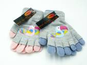 Childs 2-in-1 bird print magic gloves (one size) - 2asstd. Childs 2-in-1 bird print magic gloves (one size) - 2asstd.