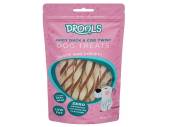 Drools dog treats (60g)
DUCK & COD TWIST Drools dog treats (60g)
DUCK & COD TWIST