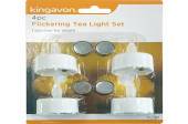 Pack 4, flickering tea lights* Pack 4, flickering tea lights*