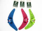 Boomerang dog toy with squeak - 3/cols* Boomerang dog toy with squeak - 3/cols*