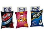 18cm crisp packet dog toy - 3asstd* 18cm crisp packet dog toy - 3asstd*