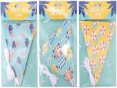 12flag 5m paper bunting - 3asstd* 12flag 5m paper bunting - 3asstd*