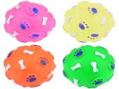 Squeaky dog ball (7cm) - 4/cols* Squeaky dog ball (7cm) - 4/cols*