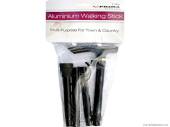 Coloured aluminium folding walking stick - 4/cols*