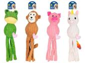 Plush crinkle animal toy - 4asstd* Plush crinkle animal toy - 4asstd*