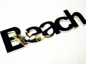 40cm blue beach sign.
REDUCED!!