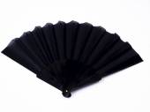 Black plastic/material fan*