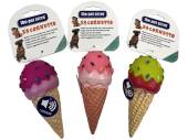 Ice cream dog toy with squeak - 3asstd* Ice cream dog toy with squeak - 3asstd*