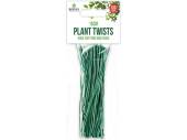 Pack 100, 15cm plant twists*