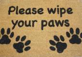 Paws coir door mat (40x60cm)* Paws coir door mat (40x60cm)*