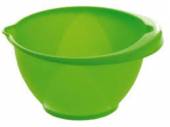3ltr round mixing bowl with pourer - asstd cols* 3ltr round mixing bowl with pourer - asstd cols*