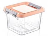  800ml square multi box with clip lid*  (USE 02 1058)
CLEAR LID ONLY!!...