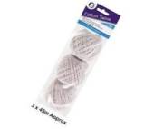 Pack 3, cotton twine (3x 45m)*
USE HW058