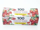 Box 100, freezer bags with tie handle (40x26cm)*