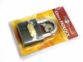 63mm black iron padlock*