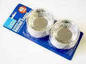 Pkt 32, foil baking cases*
