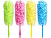 Microfibre flick duster L55cm - 4/cols*