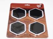 Pack 4, furniture sliders (70mm dia)*