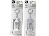 Corkscrew/bottle opener - 2/cols*