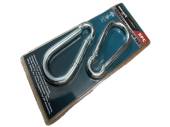 2pc carabiner hook set (max 350kg)*
