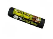 50 double thick doggy bags with tie handle* 50 double thick doggy bags with tie handle*
