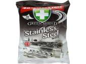 Pack 70, Green Shield stainless steel wipes*