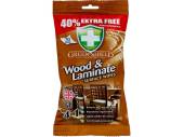 Pack 70, Green Shield wood & laminate surface wipes*