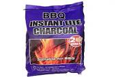 Pkt 2 x1kg instant light charcoal bags*