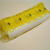 Pkt100, 7oz plastic white cups.*