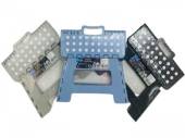 Folding step stool - 3/cols*