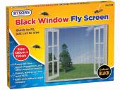 Window fly screen BLACK (130x150cm)*