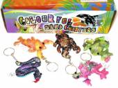 Asstd sand animal keyrings.