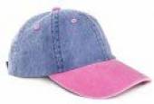 Baseball cap (58cm)
2/cols (pink/red peak)