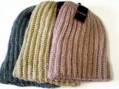 Ladies chunky slouch hat - 3asstd.