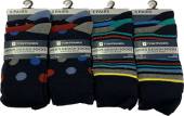 Spots/stripes cotton rich socks.
(3pkt x4) Spots/stripes cotton rich socks.
(3pkt x4)