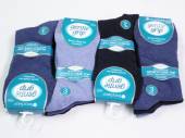 Diabetic bigfoot plain blue socks, 12-14 (3pkt x4) Diabetic bigfoot plain blue socks, 12-14 (3pkt x4)