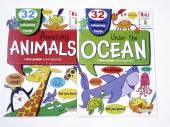 A4 Ocean/Animals colouring and facts books.