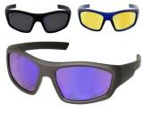 Mens plastic sports sunglass - 3asstd.