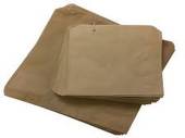Pack 1000, kraft strung paper bags*  (7"x7")