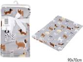 Sherpa dog print pet blanket.
(70x70cm) Sherpa dog print pet blanket.
(70x70cm)