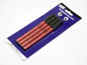 Pack 4, handwriting pens BLACK*