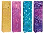 Holographic bottle bag, 4asstd cols.*