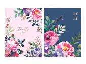 2026 A5 w-t-v vintage floral diary - 2asstd.