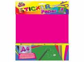 Pkt 8, astd sticker paper A4* Pkt 8, astd sticker paper A4*